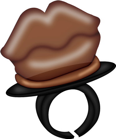 Collection Of Free Clip Lip Ring On Ubisafe - Cookie (424x600), Png Download