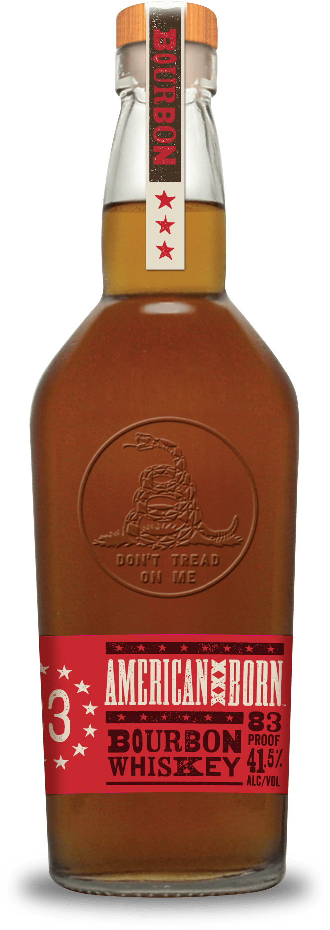 American Born Bourbon Whiskey - American Born Bourbon Whiskey 750ml (924x1920), Png Download