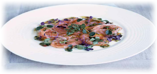 Ceviche To Almost Reach The Top Of The Chefs' Rings - Carpaccio (704x368), Png Download