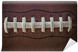 American Football Laces Close Up Macro Photo Wall Mural - Football Stitches (400x400), Png Download