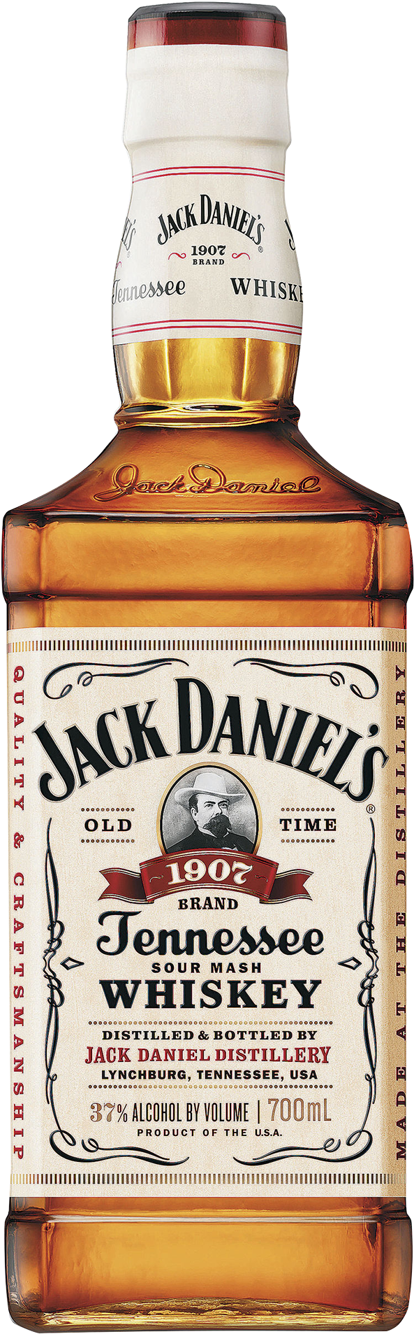 Jack Daniel's 1907 Tennessee Whiskey 700ml - 1907 Jack Daniels (1600x2000), Png Download