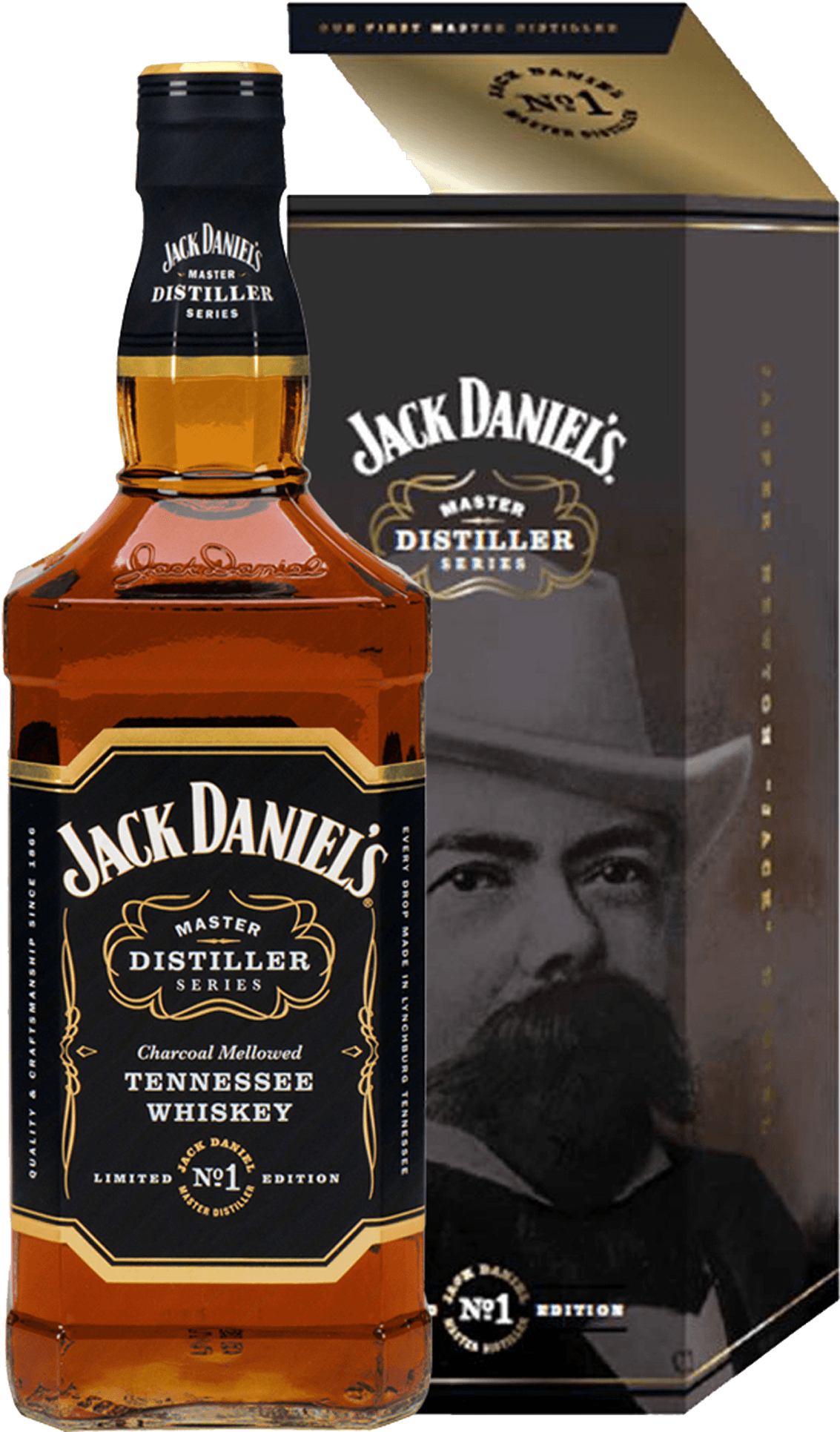 1 Tennessee Whiskey Jack Daniels Master Distillers - Jack Daniel No 1 (2000x2000), Png Download