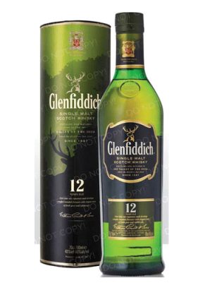 Glenfiddich 12 Yo Single Malt Scotch Whisky - Glenfiddich 24 (400x400), Png Download