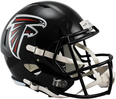 Atlanta Falcons Speed Replica Football Helmet (475x429), Png Download