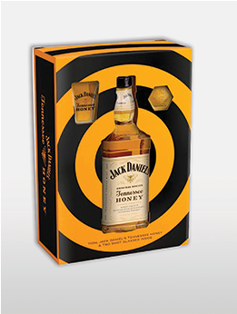 Jack Daniels - Jack Daniels Honey Glasses (260x559), Png Download