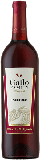 Red Wine 4 - Gallo Hearty Burgundy (300x600), Png Download