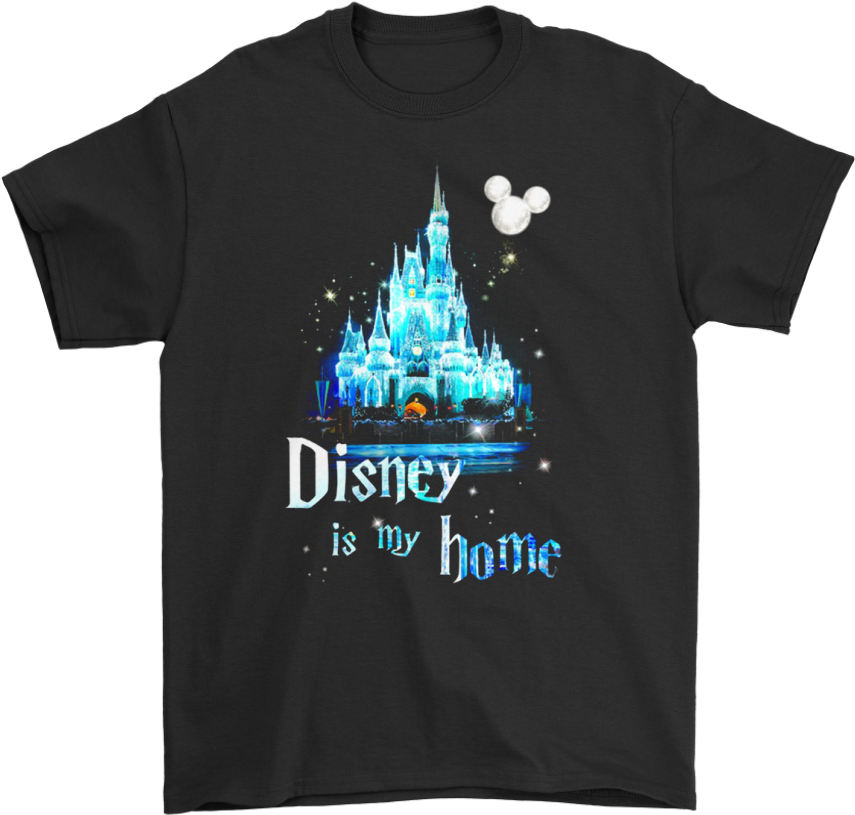 Disney Is My Home Crystal Cinderella Castle Shirts - Winning The Pooh Shirts (1024x1024), Png Download