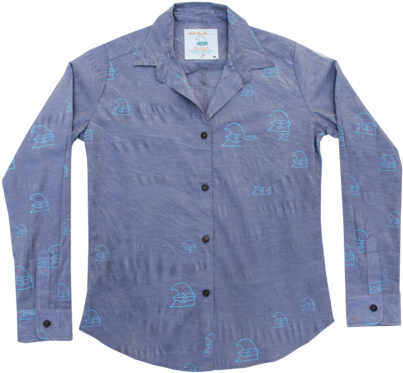 Kealopiko "limited Edition" Aloha Button Down Ladies - Shirt (600x600), Png Download