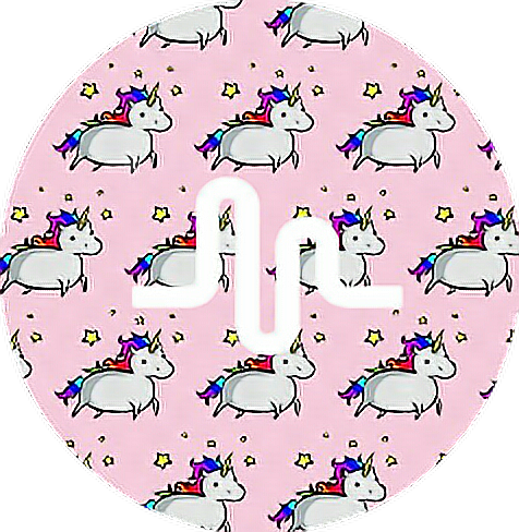 Ly Unicornio Unicornios Unicorn Unico - Musically Unicorn (476x488), Png Download