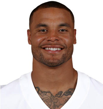 Dak Prescott - Statistics (350x425), Png Download