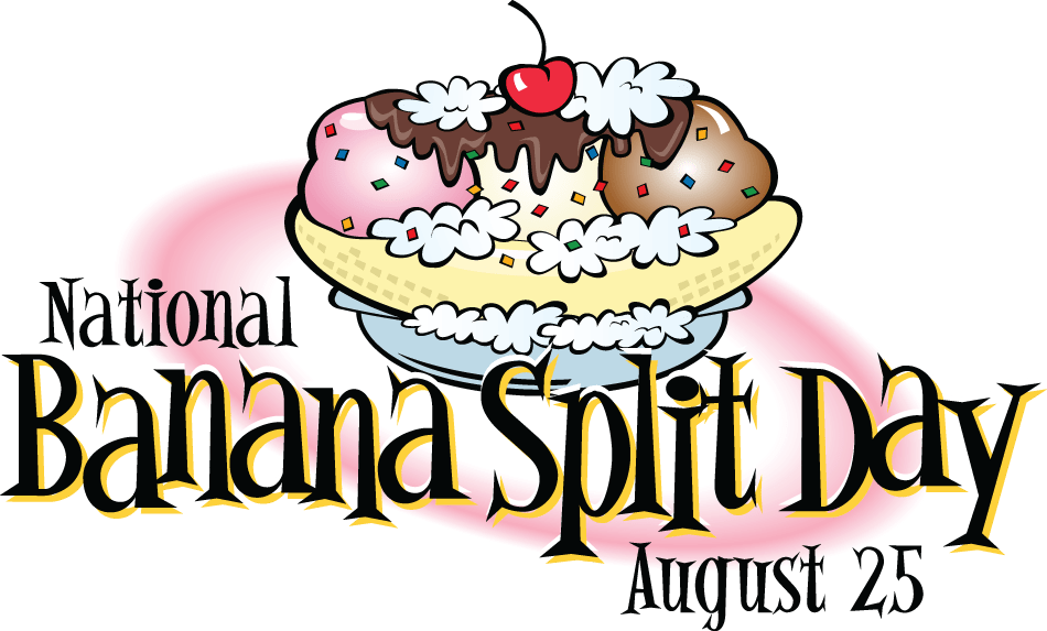 National Banana Split Day - National Banana Split Day Clipart (950x573), Png Download