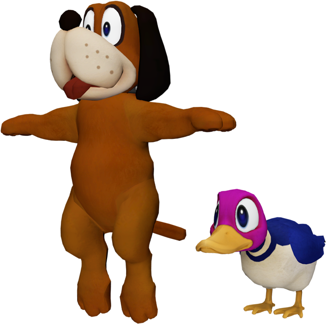 Duck Hunt Png - Duck Hunt Super Smash Bros (750x650), Png Download