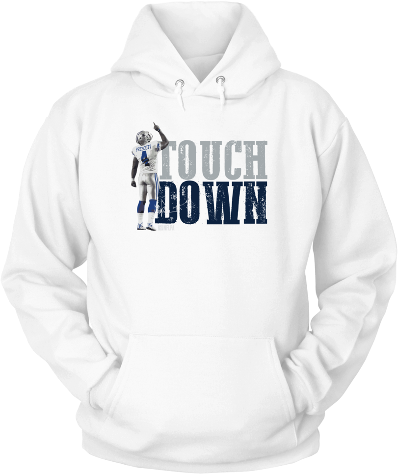 Touch Down Dak Prescott - Orlando City Logo With Man The Wall Graphic Hoodie (1000x1000), Png Download