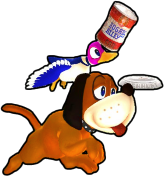 Duck Hunt Duo Render By Redflyninja-d8rzd8n - Duck Hunt Duo Png (600x629), Png Download