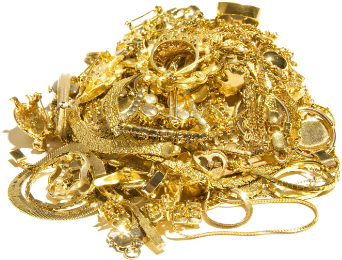 Gold And Silver Jewelry/watches - Gold Ornaments (431x283), Png Download