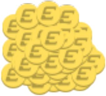 Gold Pile 5 - Illustration (420x420), Png Download