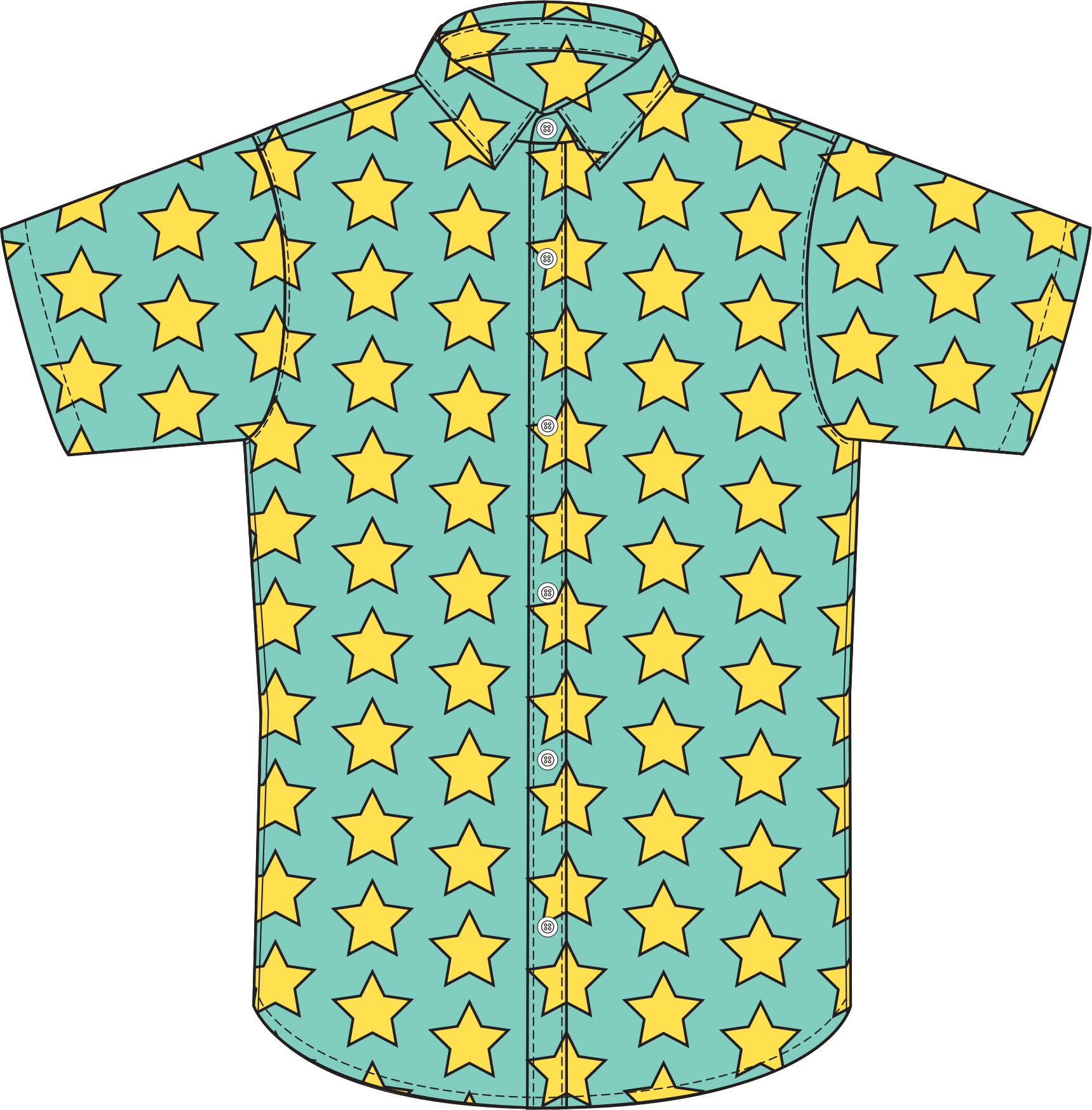 The Walking Dead - Walking Dead Ezekiel Button Down Shirt (1719x1747), Png Download