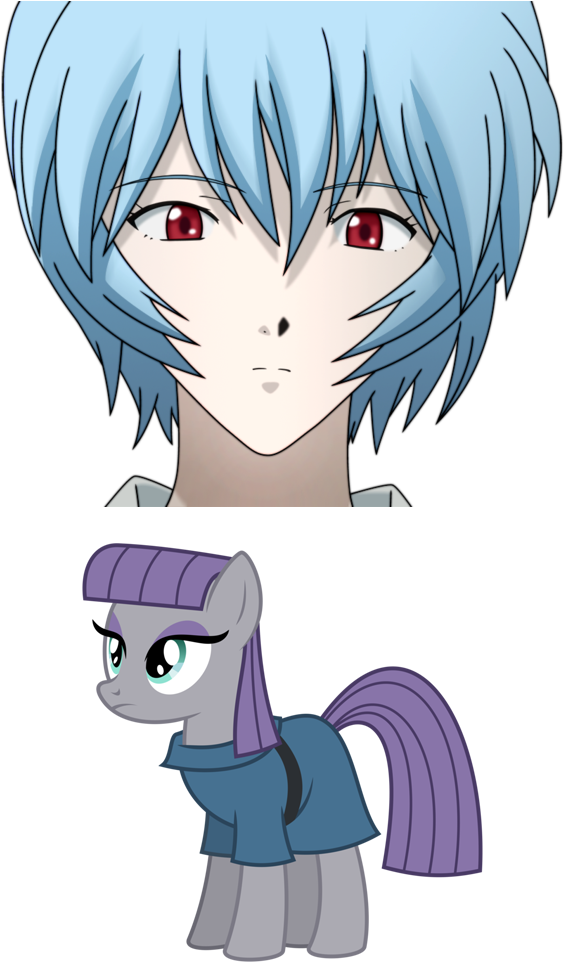 Ayanami Rei, Maud Pie, Maud Pie , Meme, Neon Genesis - Май Литл Пони Мод Пай (750x1000), Png Download