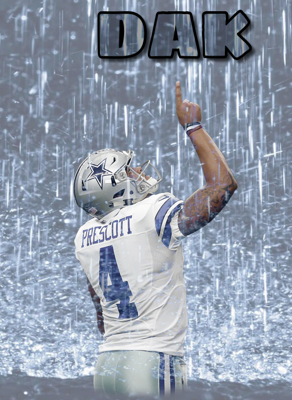 Report Abuse - Dak Prescott (600x821), Png Download