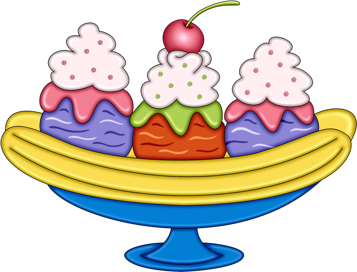 Pps Banana Split Png - Transparent Banana Split Clipart (1280x1007), Png Download