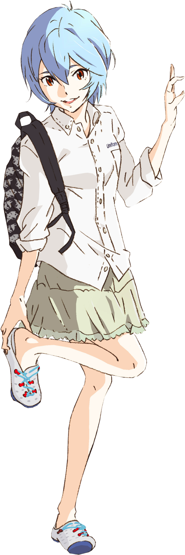 Png - Rei Ayanami Love (839x1920), Png Download