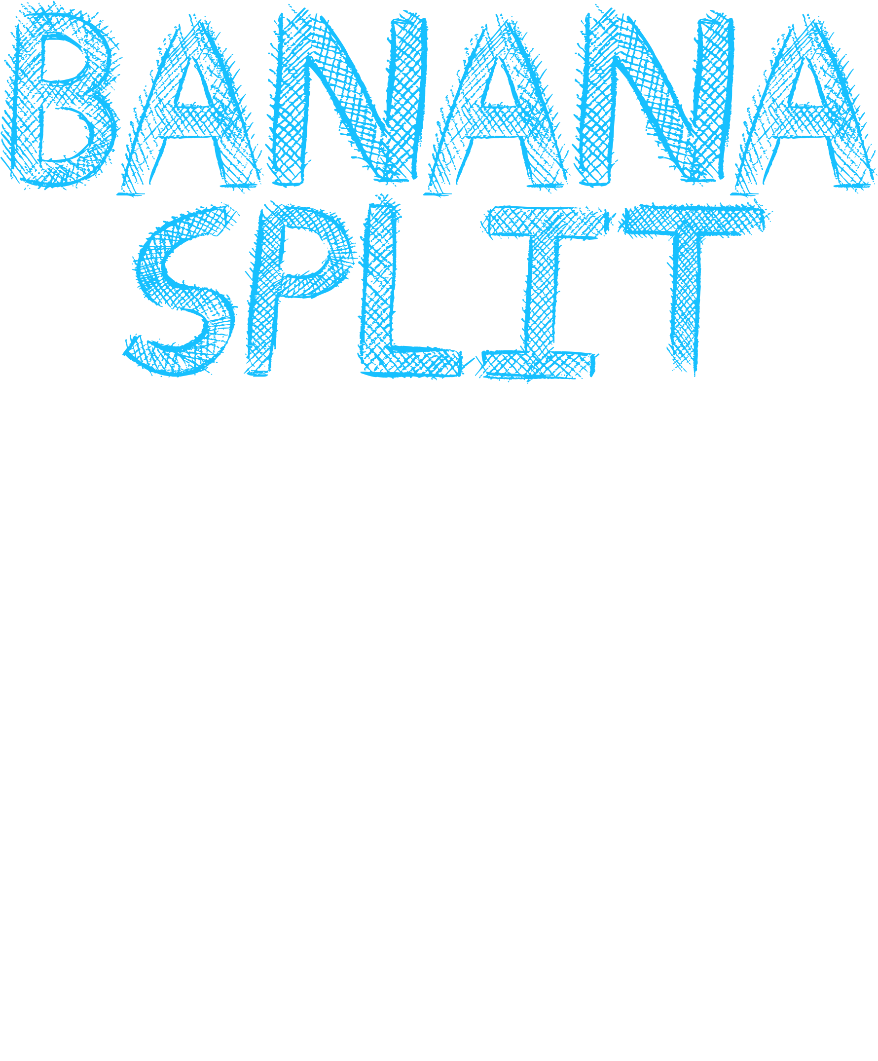 Banana Split Des Png - Portable Network Graphics (2744x2784), Png Download