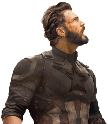 Doubt, You Will Be Upset With The Happenings Of “avengers” - Capitan America Infinity War (348x401), Png Download