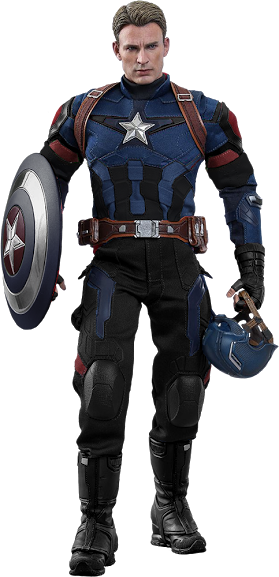 Captain America Png - Captain America Costume Reference (279x577), Png Download