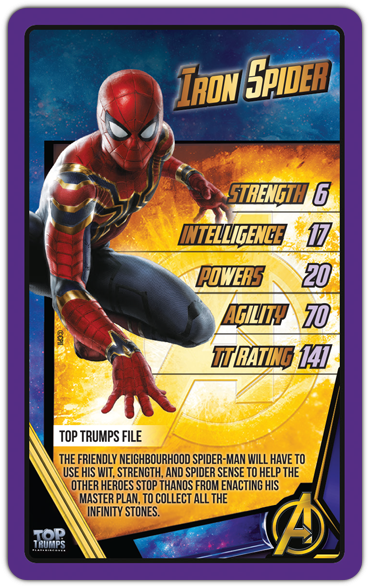 Avengers Infinity War Trumps | Size PNG Download | SeekPNG