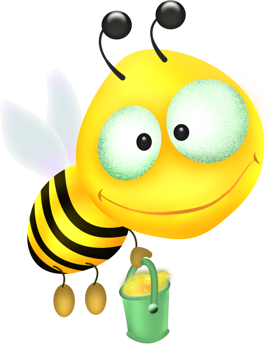 Vcielka Pinterest Bees Buzz - Honey Bee Funny (1060x1197), Png Download
