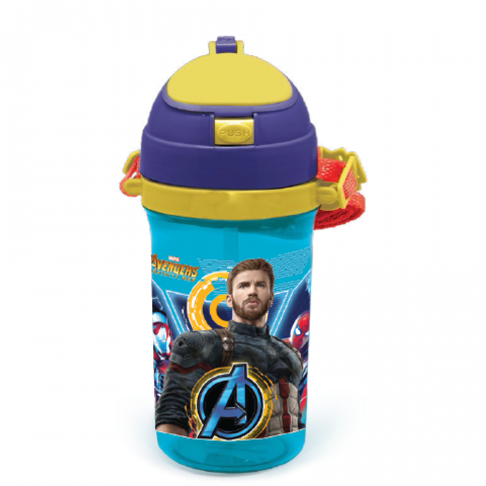 Avengers Infinity War Sa Bottle 600 Ml - Avengers: Infinity War (980x950), Png Download