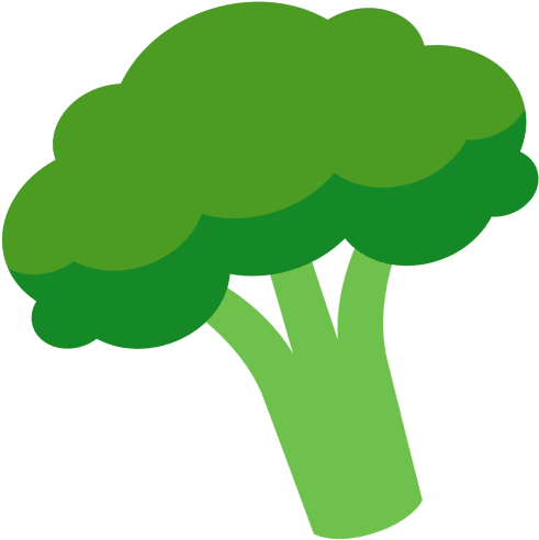 Broccoli Emoji - Vetgeble Emoji Png (720x720), Png Download