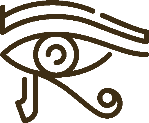 Golden Dawn Mysteries - Ra Eye Vector Png (1000x1000), Png Download