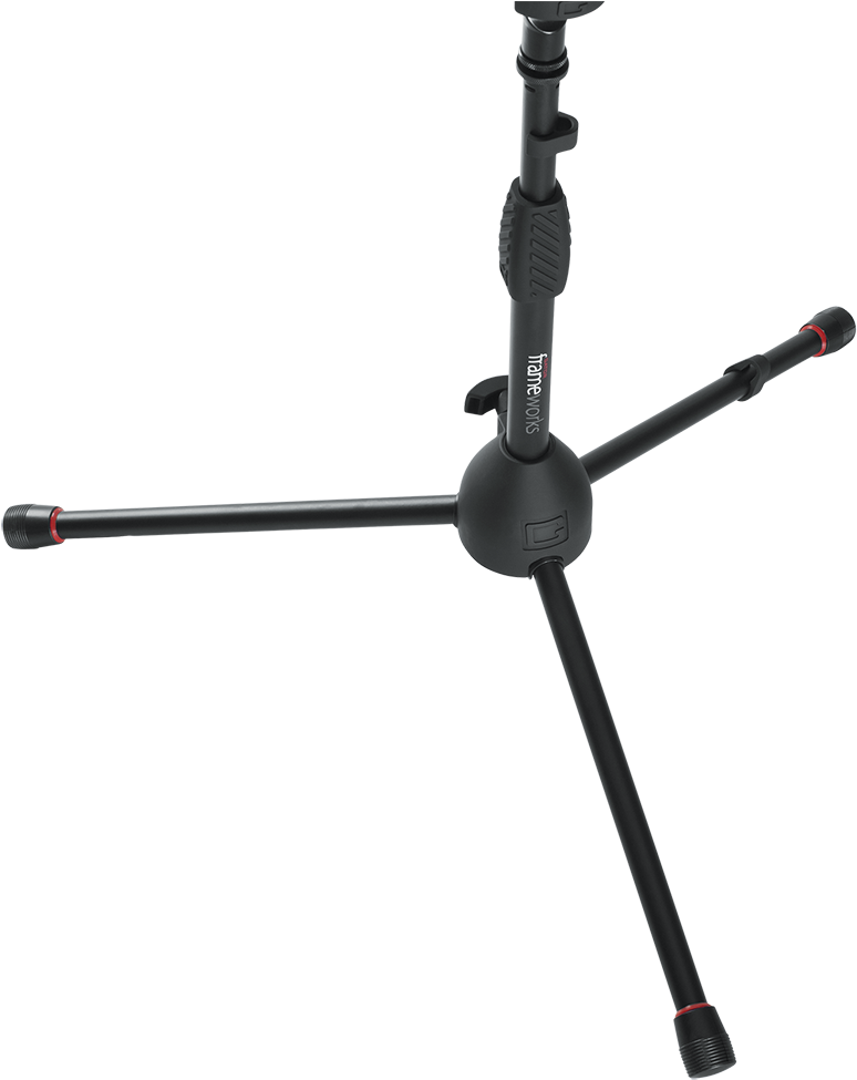 Collapsible Tripod Base - Microphone (842x1000), Png Download
