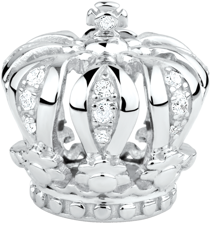 Silver Crown Png - Silver (1000x1000), Png Download