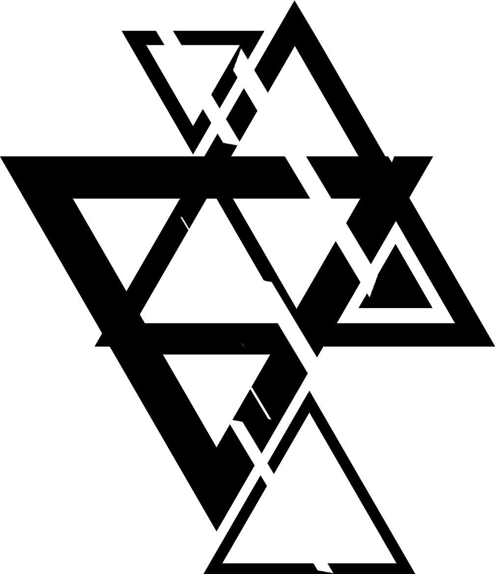 Free Icons Png - Cool Triangles Png (1007x1168), Png Download