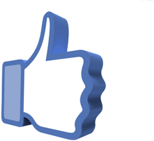 Thumb Up Side View Facebook Icon - 3d Like Button Png (400x400), Png Download