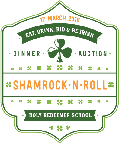 Shamrock N Roll - Label (527x500), Png Download