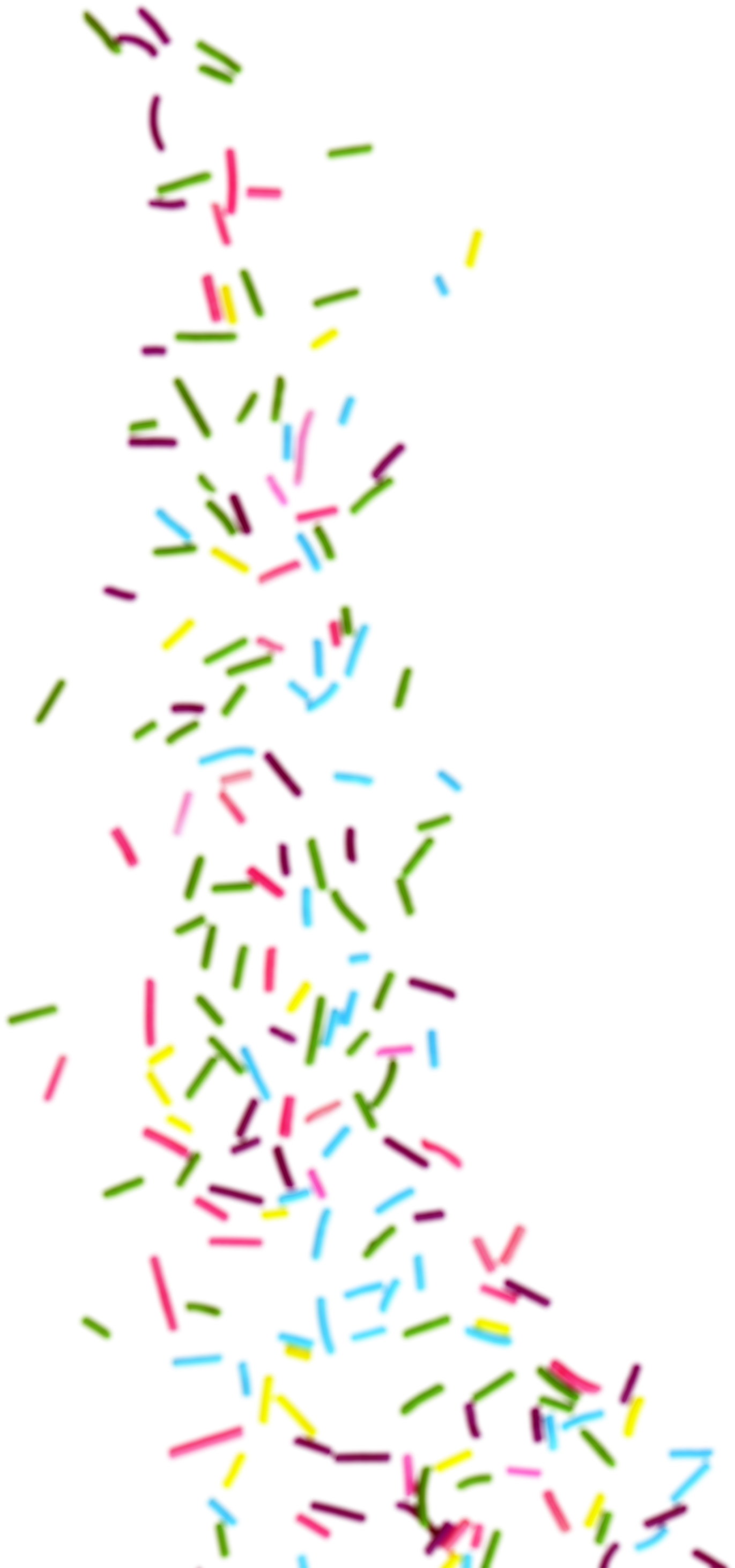 Cupcake Transparent Sprinkle Png - Sprinkles Transparent (2000x3000), Png Download