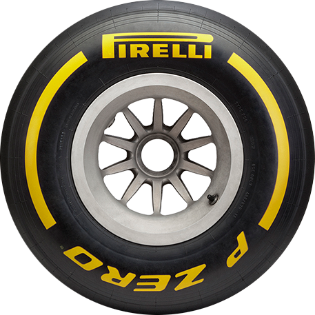 Soft Yellow - Pirelli Pzero F1 (457x457), Png Download