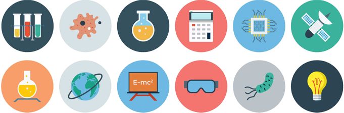 Png Library News - Science Chemistry (681x224), Png Download