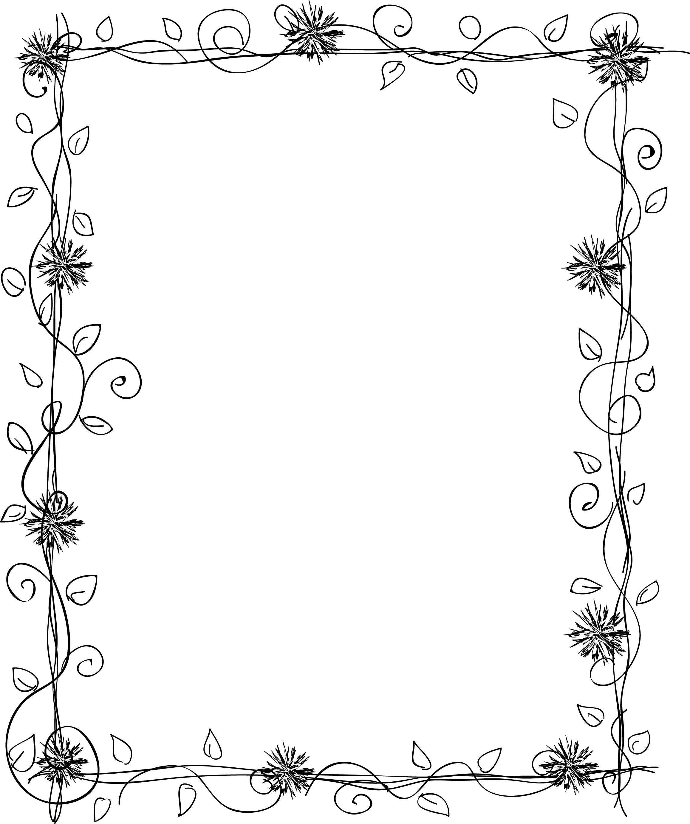 Papo, Professor, Binder, Watercolor Art, Stationary, - Moldura Folha Png (2314x2765), Png Download