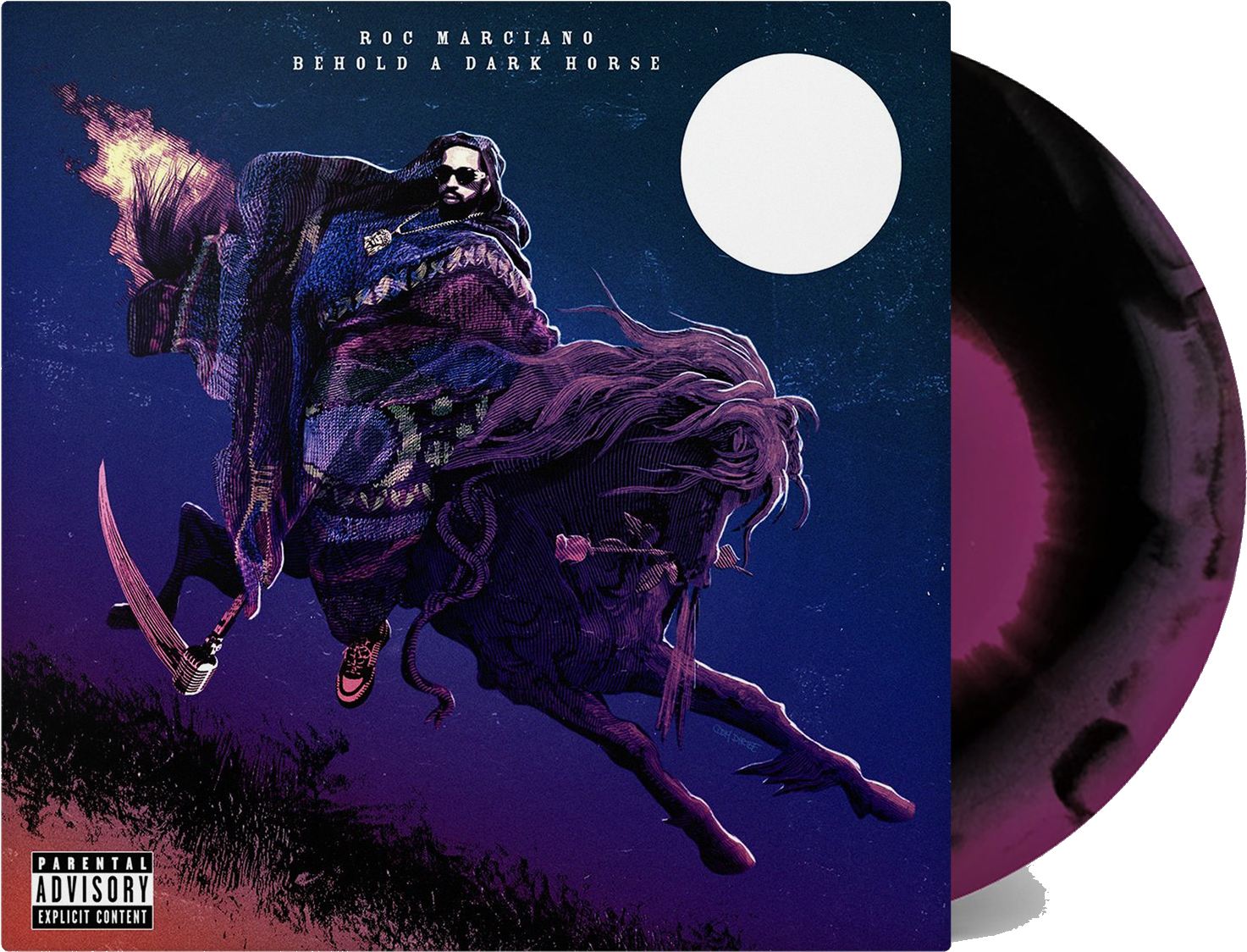 Limited Edition Pressing Of Behold A Dark Horse (1638x1160), Png Download