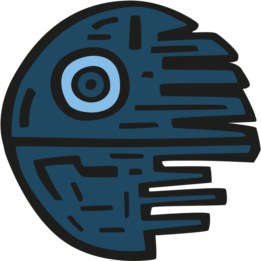 Download Svg Download Png - Death Star Icon (1024x1024), Png Download