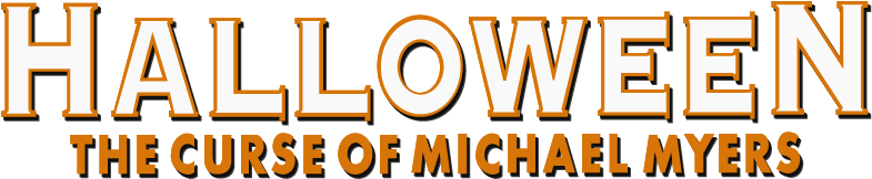 Halloween The Curse Of Michael Myers Movie Logo - Halloween (800x310), Png Download