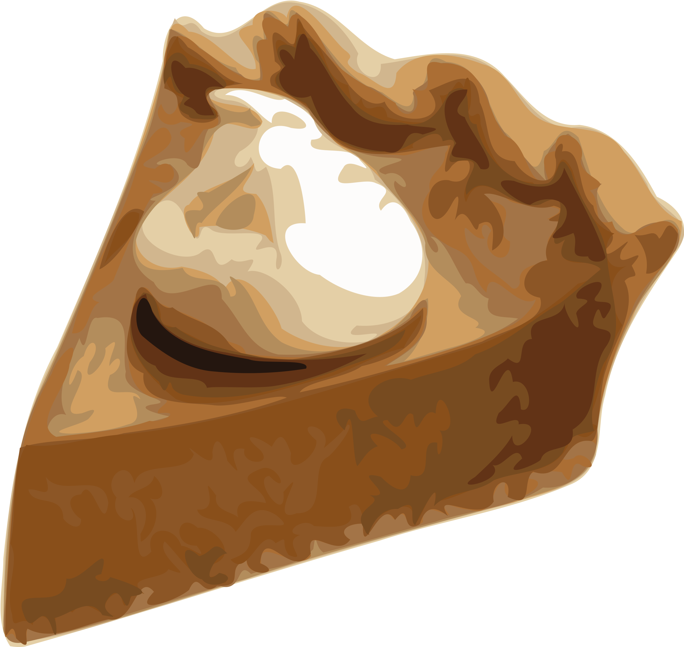 How To Set Use Pumpkin Pie Slice Icon Png (900x864), Png Download