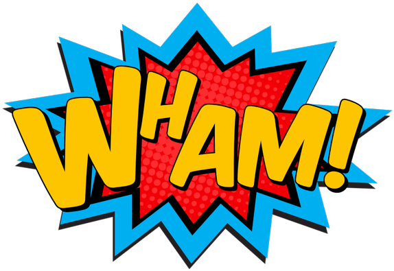 Pow Png - Pop Art Words Png (600x401), Png Download