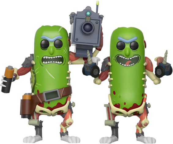Rick - Funko Pop Pickle Rick (565x472), Png Download
