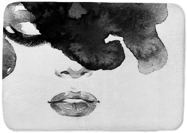 Woman Portrait - Watercolor Painting (400x400), Png Download