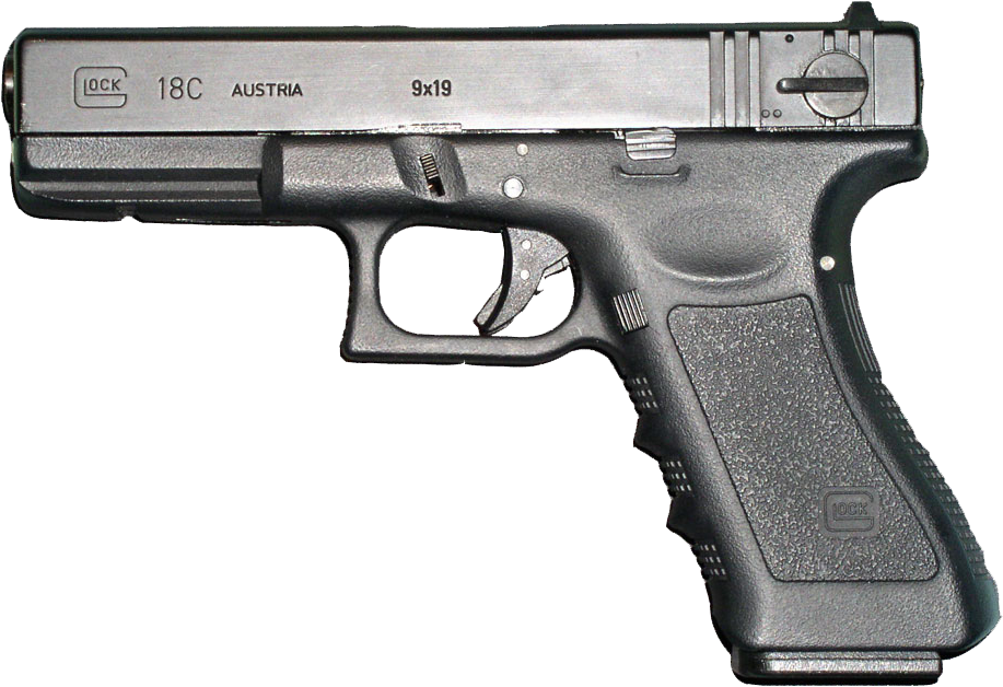 Pistol Banner Black And White Download - Coldest Cold Homicides: Book 3 (996x996), Png Download
